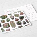 Postcard Unakite Background Textures Modern Poster Preview