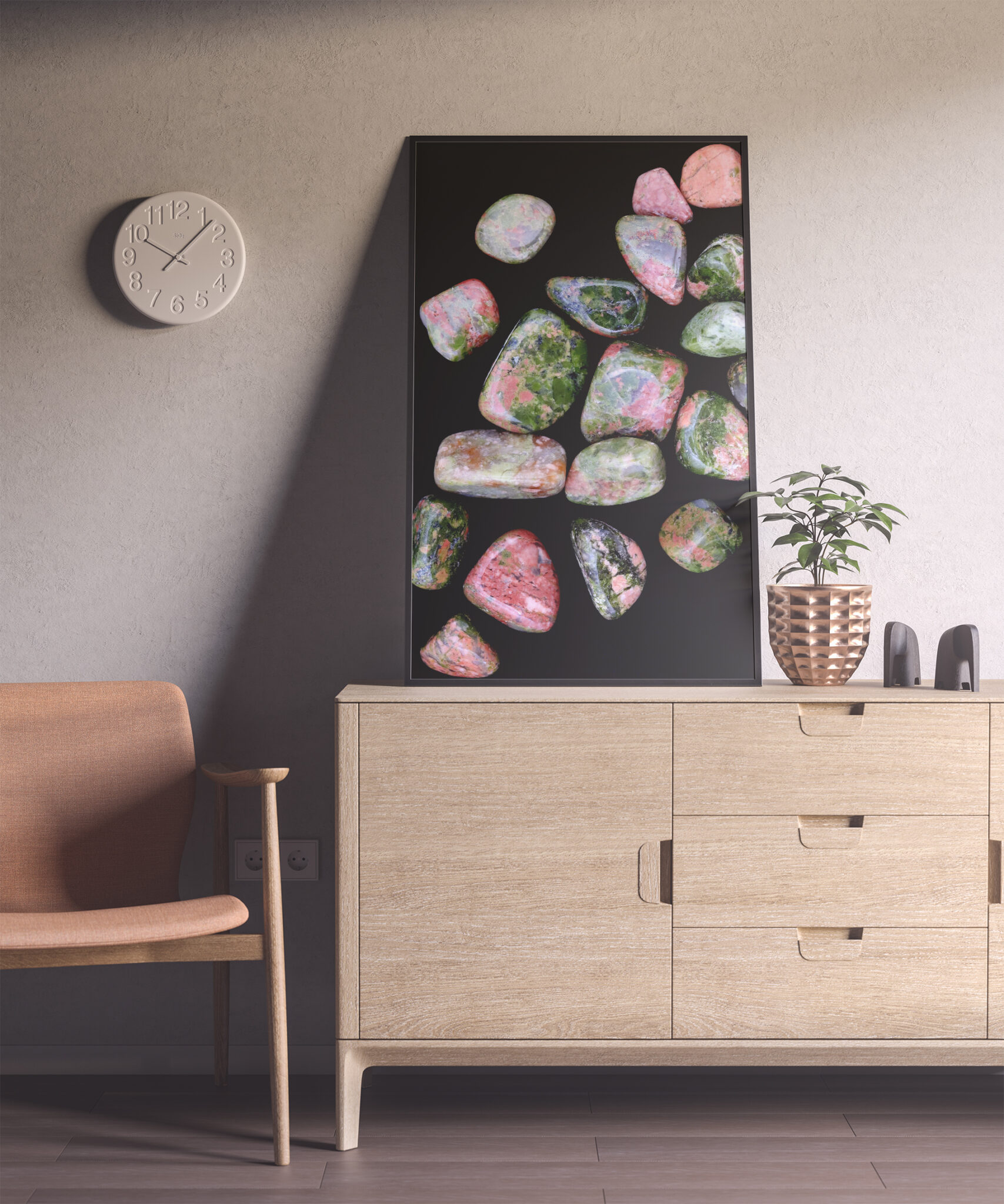 Entryway Unakite Background Textures Modern Poster Preview