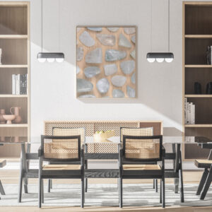 Kitchen & Dining Aquamarine Background Textures Modern Poster Preview
