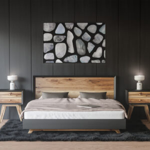 Bedroom Aquamarine Background Textures Modern Poster Preview