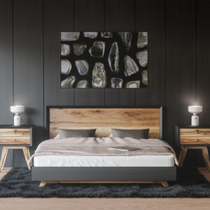 Bedroom Green Rutilated Background Textures Modern Poster Preview