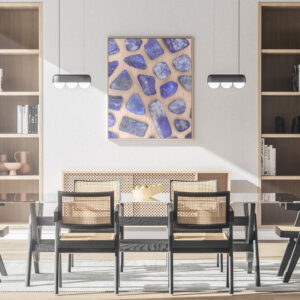 Kitchen & Dining Lapis Lazuli Background Textures Modern Poster Preview