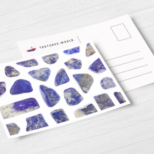 Postcard Lapis Lazuli Background Textures Modern Poster Preview