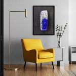 Living Room Lapis Lazuli Background Textures Modern Poster Preview
