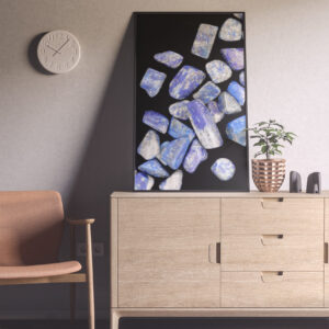 Entryway Lapis Lazuli Background Textures Modern Poster Preview