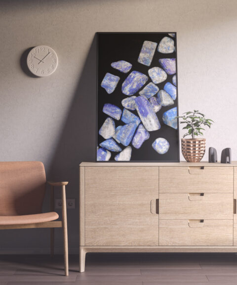 Entryway Lapis Lazuli Background Textures Modern Poster Preview