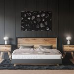 Bedroom Obsidian Background Textures Modern Poster Preview
