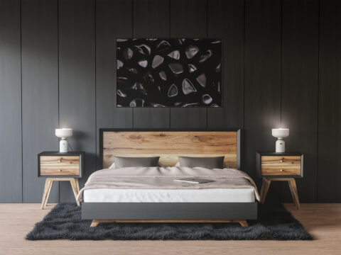 Bedroom Obsidian Background Textures Modern Poster Preview
