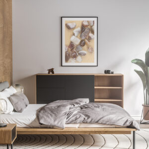 Bedroom Persian Agate Background Textures Modern Poster Preview