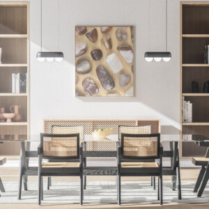 Kitchen & Dining Persian Agate Background Textures Modern Poster Preview