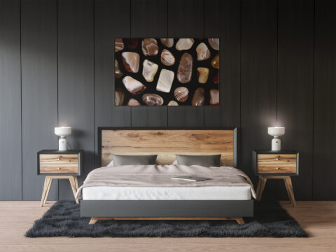 Bedroom Persian Agate Background Textures Modern Poster Preview