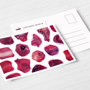Postcard Red Coral Background Textures Modern Poster Preview