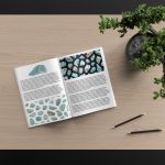 Turquoise Background Textures Modern Magazine Article Illustrations Preview