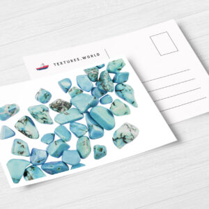 Postcard Turquoise Background Textures Modern Poster Preview