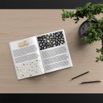 Citrine Background Textures Modern Magazine Article Illustrations Preview