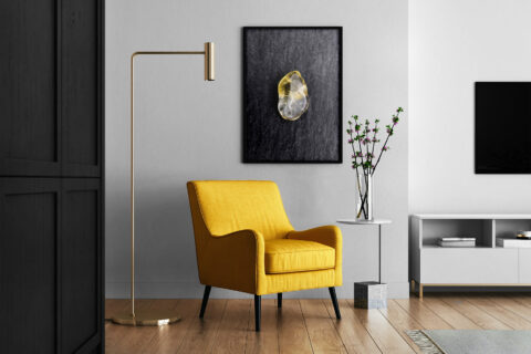 Living Room Citrine Background Textures Modern Poster Preview