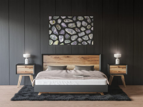 Bedroom Prehnite Background Textures Modern Poster Preview