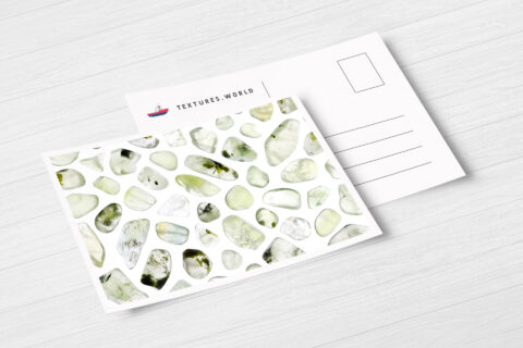 Postcard Prehnite Background Textures Modern Poster Preview