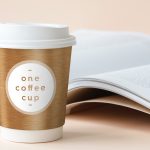 Coffee Cup Design Bronze Background Textures Preview