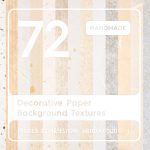 Decorative Paper Background Textures Square Cover Preview