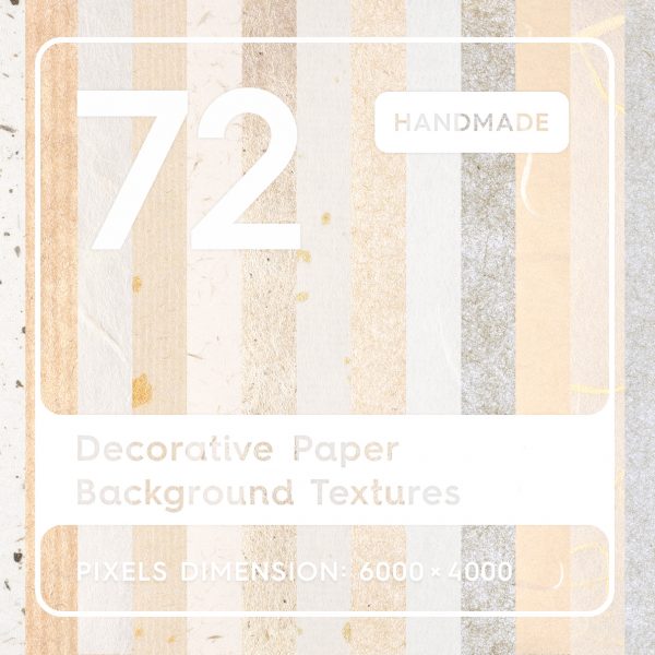 Decorative Paper Background Textures Square Cover Preview
