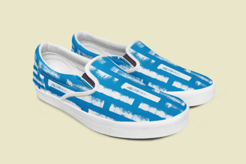 40 Roll Stroke Brushes for Illustrator & Photoshop Shoes Print Preview