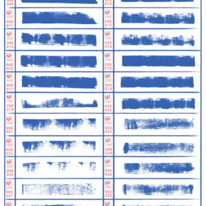 40 Roll Stroke Brushes for Illustrator & Photoshop Map