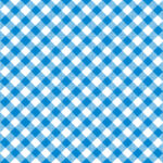 Gingham Pattern. Seamless blue white classic diagonal check pattern. Good for towels, blankets, skirts, napkins, gift paper.