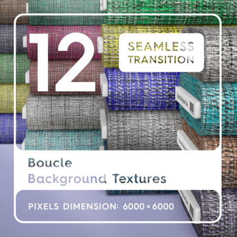 12 Boucle Background Textures Square Cover