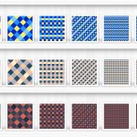 30 French Checkered Patterns Samples on Shelves Preview 10 of 10
