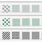 30 French Checkered Patterns Samples on Shelves Preview 7 of 10