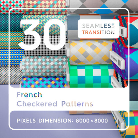 30 French Checkered Patterns