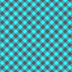 Gingham Pattern. Seamless aqua dim gray two-color diagonal check pattern. Good for shirts, blouses, dresses.