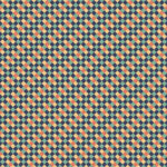 Yellow Orange Green Black Seamless Small Diagonal French Checker