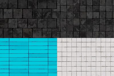 Aged Stone Tiles. Seamless Texture Preview