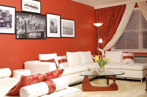 Home Interior with Shades of Red 4