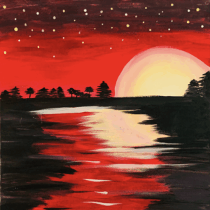 Red Paint Paintings 3