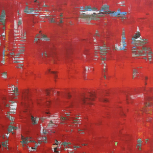 Red Paint Paintings 4