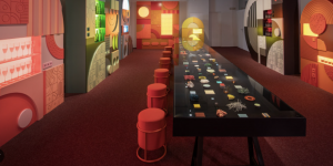 Red Public Places Interior Design 2