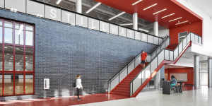 Red Public Places Interior Design 5