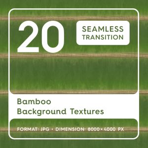 20 Bamboo Background Textures Square Cover Preview