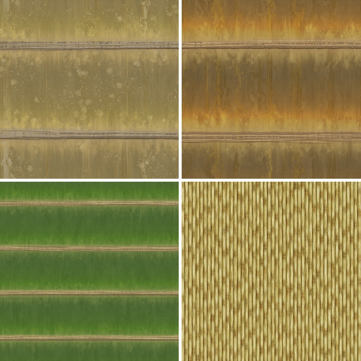 20 Bamboo Background Textures Square Samples Preview 2