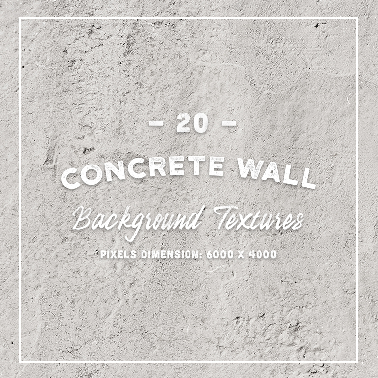 20 Concrete Wall Background Textures Header Square Cover