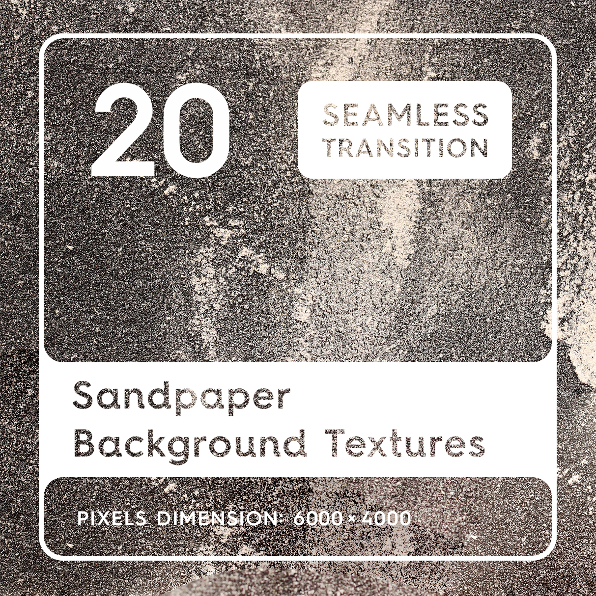 20 Sandpaper Background Textures Cover