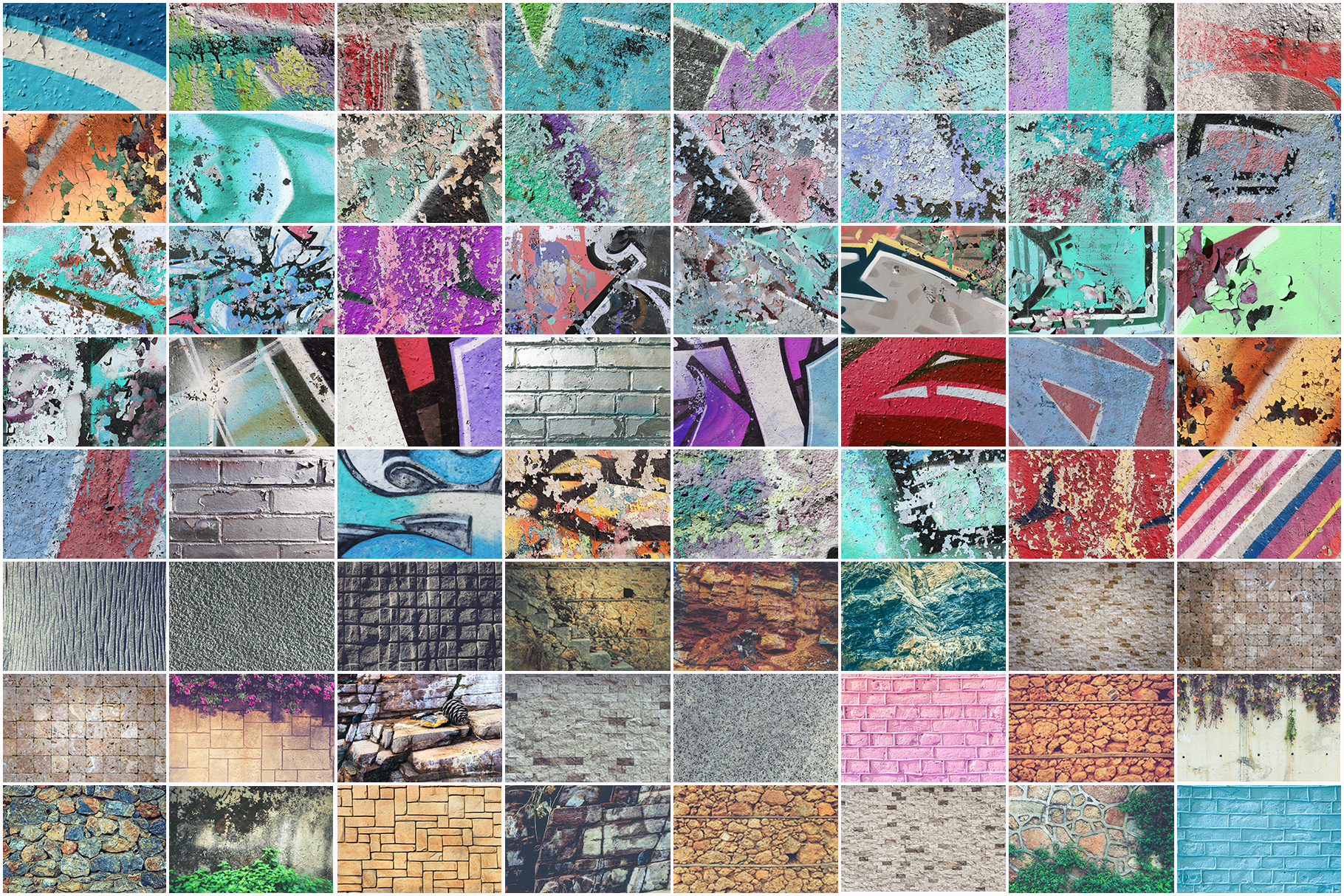 Stone Background Textures Bundle Vol.1  Photo Edition Images Samples Preview Set 1