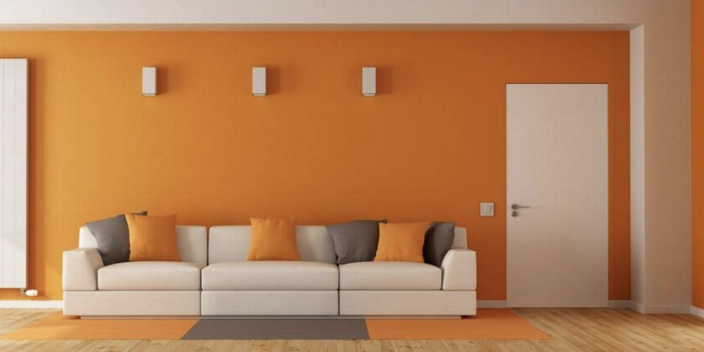 Home Interior Orange Textures. Pic 2.