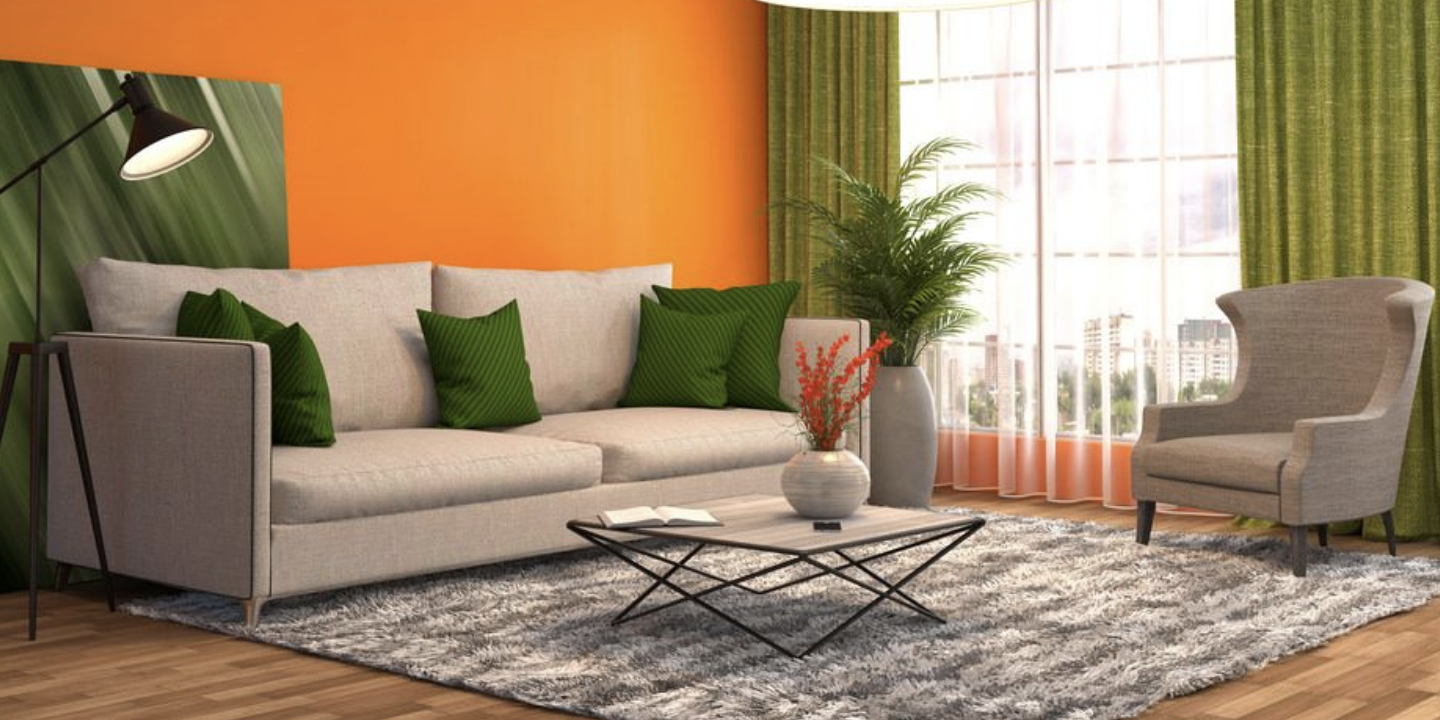 Home Interior Orange Textures. Pic 3.