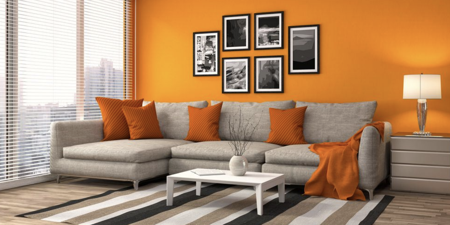 Home Interior Orange Textures. Pic 4.