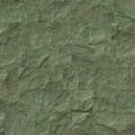 Olive outdoor stone cladding seamless surface. Stone tiles facing house wall.