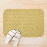 Bamboo Texture Bathmat Flatlay